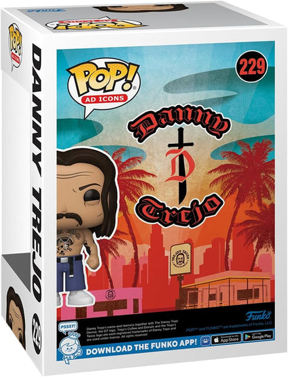 Funko Pop! Ad Icon: Danny Trejo - Figura in Vinile da Collezione - Idea Regalo - Merchandising Ufficiale - Giocattoli per Bambini e Adulti - Movies Fans - Figura da Collezione e da Esposizione