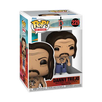 Funko Pop! Ad Icon: Danny Trejo - Figura in Vinile da Collezione - Idea Regalo - Merchandising Ufficiale - Giocattoli per Bambini e Adulti - Movies Fans - Figura da Collezione e da Esposizione