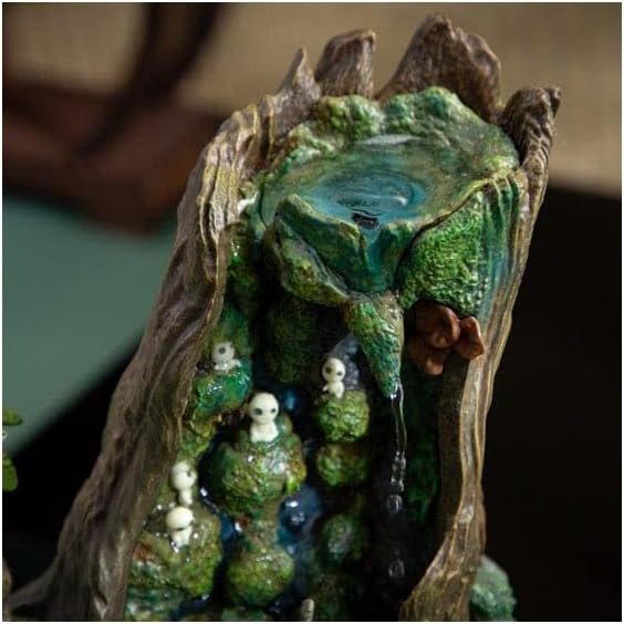 Prinzessin Mononoke Statue Bonsai Water Garden Mys
