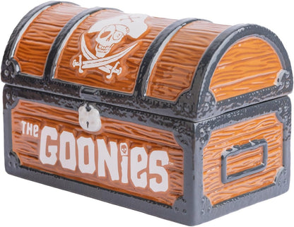 Grupo Erik Keksdose Keramik The Goonies - Keksglas mit Deckel Groß 20 x 11,5 x 13,5 cm Vorratsbehälter mit Deckel Offizieller Die Goonies Fanartikel
