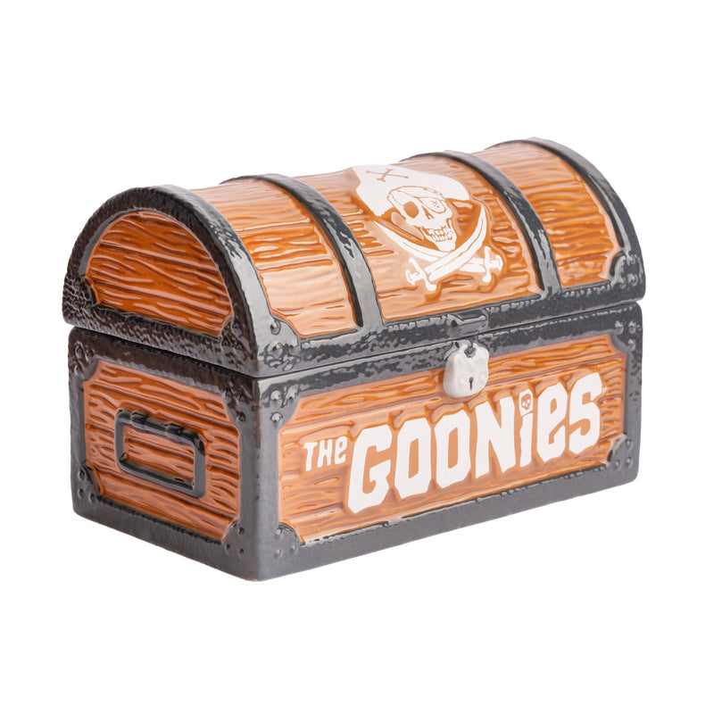 Grupo Erik Keksdose Keramik The Goonies - Keksglas mit Deckel Groß 20 x 11,5 x 13,5 cm Vorratsbehälter mit Deckel Offizieller Die Goonies Fanartikel