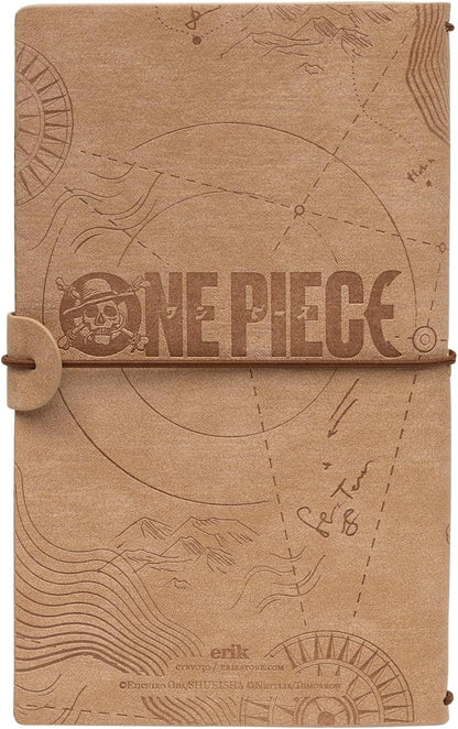 Grupo Erik Reisetagebuch zum Selberschreiben Netflix One Piece Bullet Journal Dotted Notizbuch Leder (synthetisch) Tagebuch für Erwachsene Kinder Notizbuch Klein Zeichenbuch Skizzenbuch Notizbuch