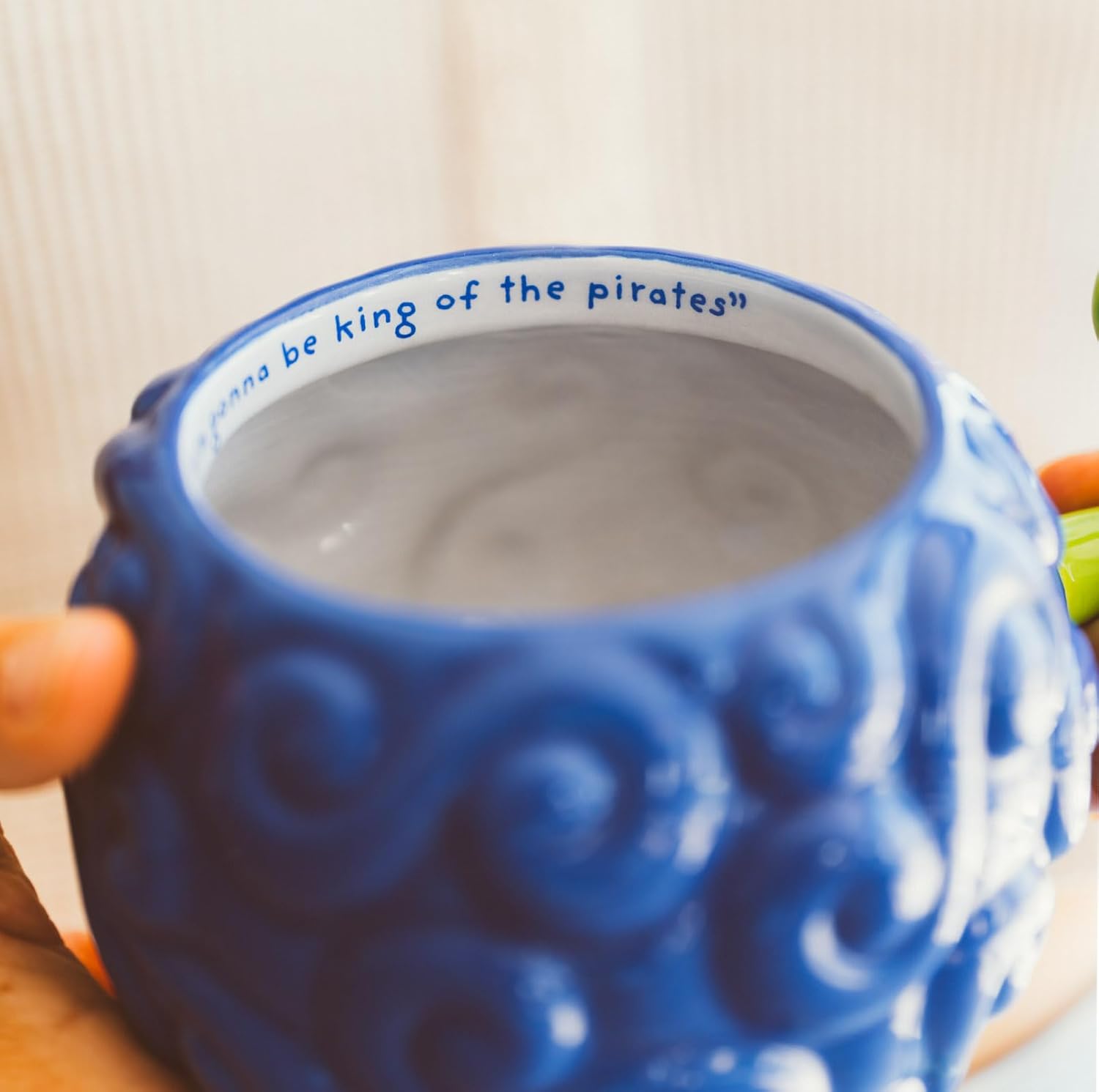 Grupo Erik One Piece Netflix Gum-Gum Fruit 3D Ceramic Mug | 50 cl / 500 ml / 17 oz - 6 x 4 x 5 inches / 16 x 10 x 12.5 cm | Coffee Mug | Tea Mug | Cool Gifts | One Piece Manga