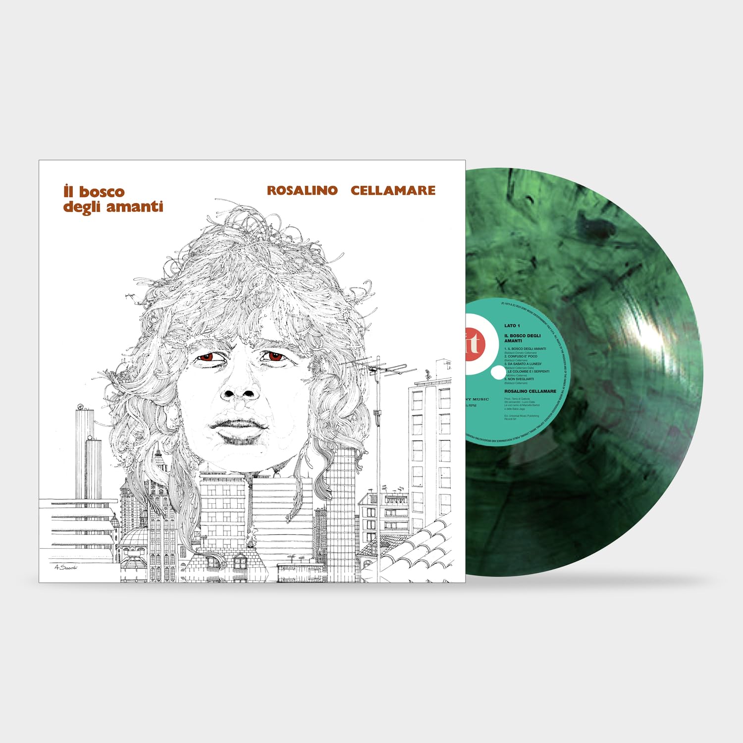 Il Bosco Degli Amanti - Autographed Green & Black