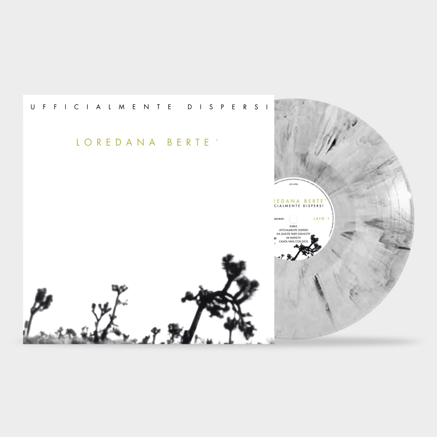Ufficialmente Dispersi - Limited White with Black Streaks