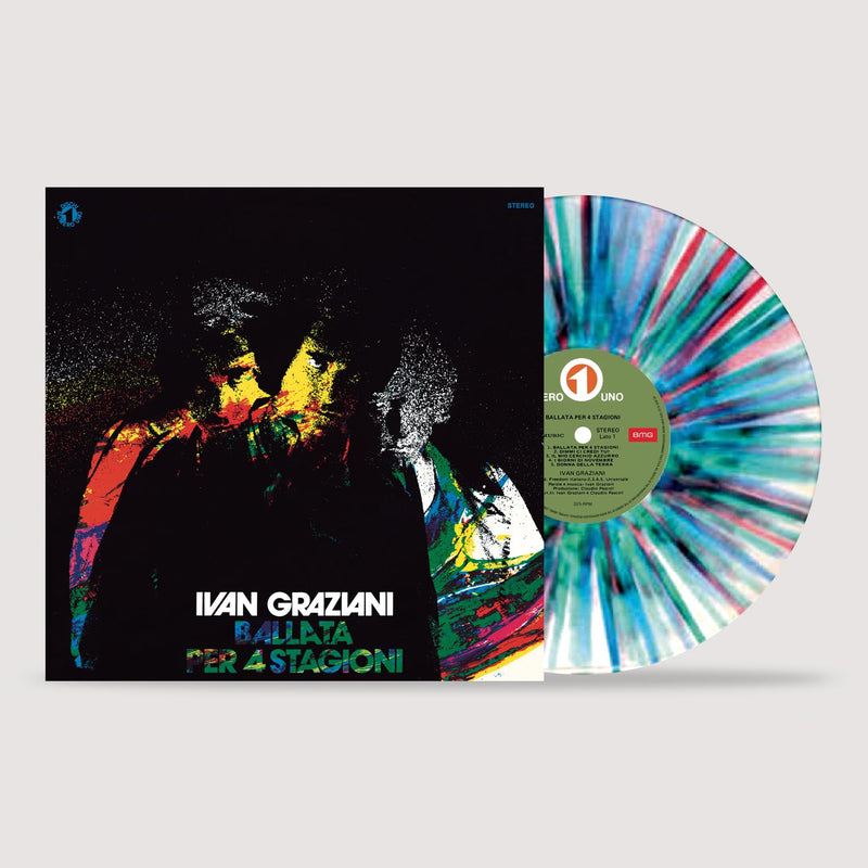 Ballata per 4 stagioni (splatter white/red/blue/green-Num