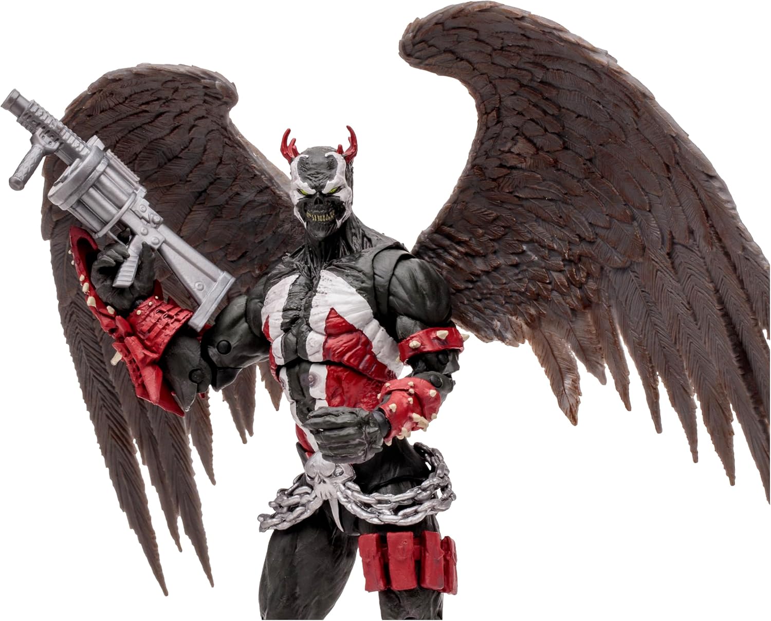 McFarlane Toys Spawn figurine Megafig King Spawn with Wings and Minions 30 cm