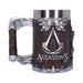 Nemesis Now - Boccale con licenza ufficiale Assassins Creed Brotherhood Brown con lama nascosta, in resina, 15,5 cm