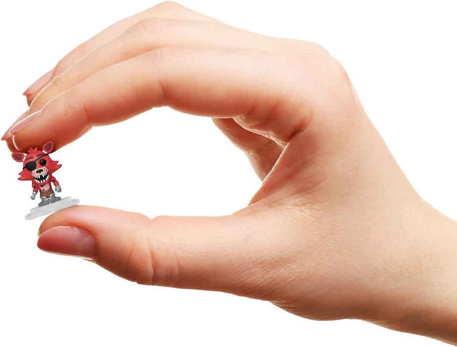 Funko Bitty Pop! Five Nights at Freddy's (FNAF) - Foxy 4PK - Foxy, Cupcake, Chica und eine Überraschungs-Mini-Figur - 0.9 Inch (2.2 cm) Sammlerstück Stapelbares Display-Regal Inklusive