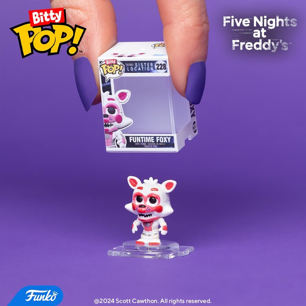 Funko Bitty Pop!: Five Nights at Freddy's Mini Collectible Toys 4-Pack - Freddy, Bonnie, Ballon Boy & Mystery Chase Figure (Styles May Vary