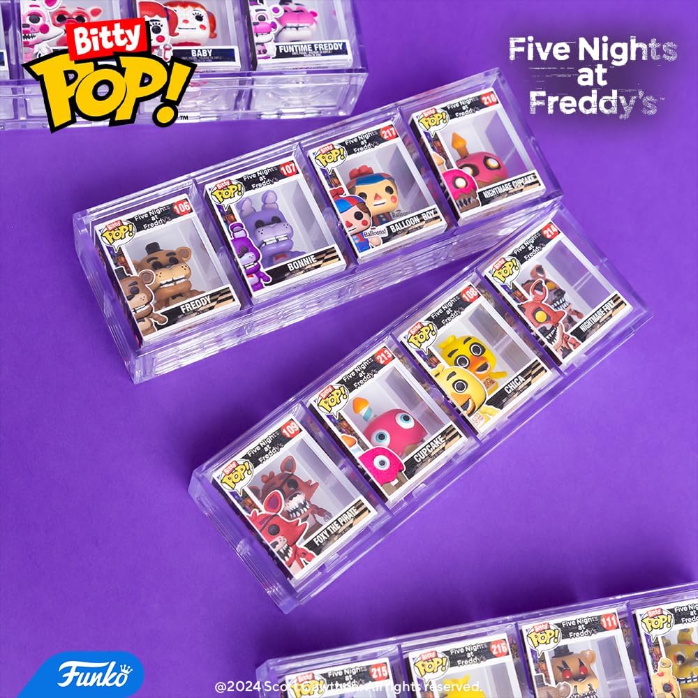 Funko Bitty Pop!: Five Nights at Freddy's Mini Collectible Toys 4-Pack - Freddy, Bonnie, Ballon Boy & Mystery Chase Figure (Styles May Vary