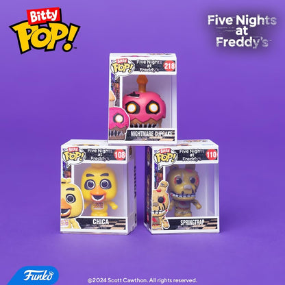 Funko Bitty Pop!: Five Nights at Freddy's Mini Collectible Toys 4-Pack - Freddy, Bonnie, Ballon Boy & Mystery Chase Figure (Styles May Vary