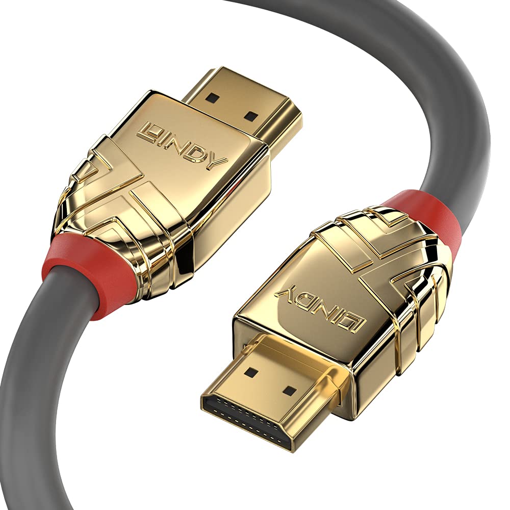 LINDY 37864 5m High Speed HDMI Kabel, Gold Line