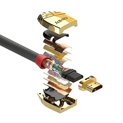 LINDY 37864 5m High Speed HDMI Kabel, Gold Line