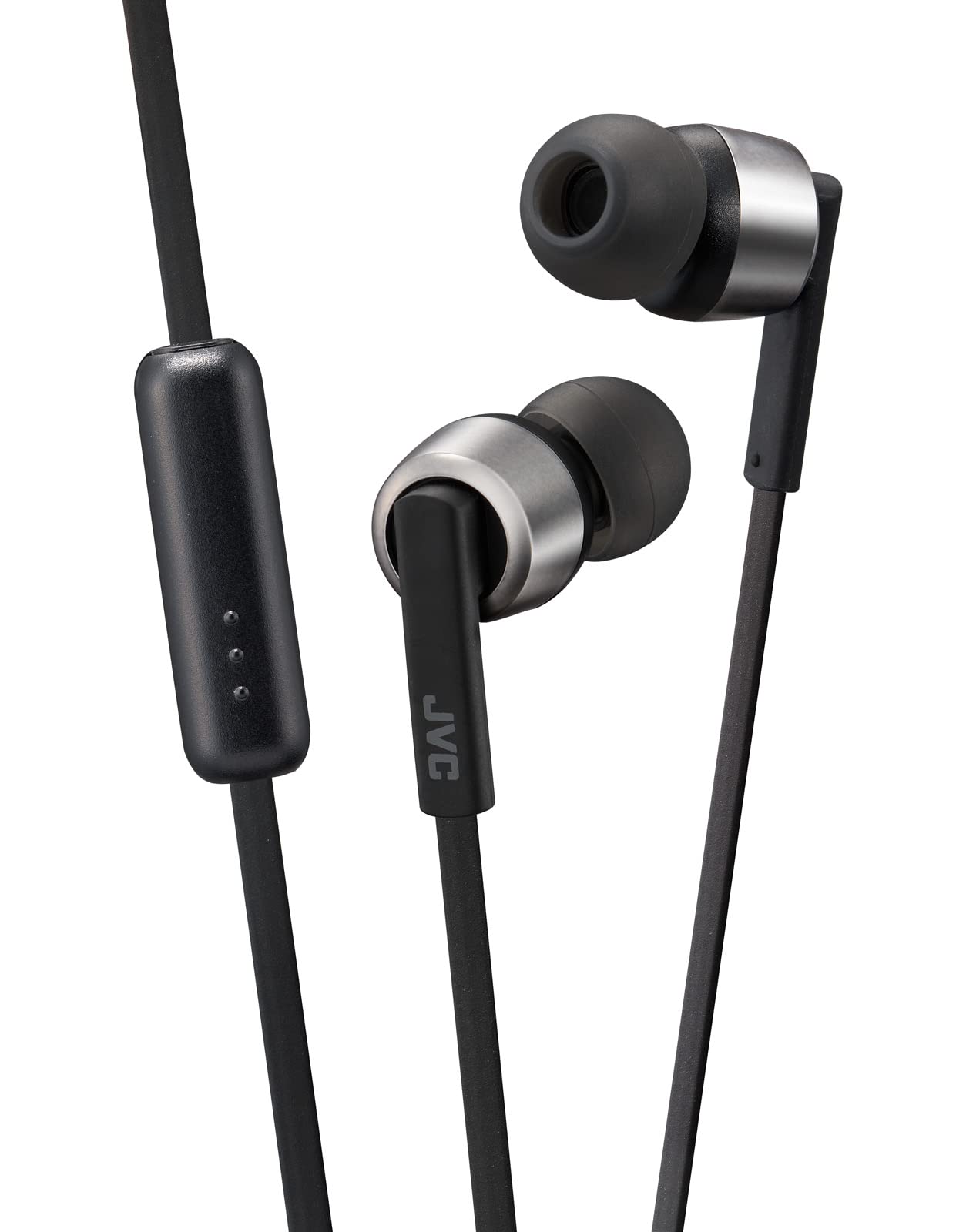 JVC HA-FX51M-B Wired In-Ear Headphones with Remote, Microphone & carrying pouch