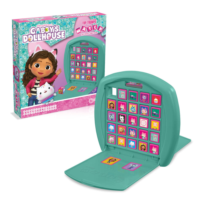 Gabby’s Dollhouse Top Trumps Match - The Crazy Cube Game