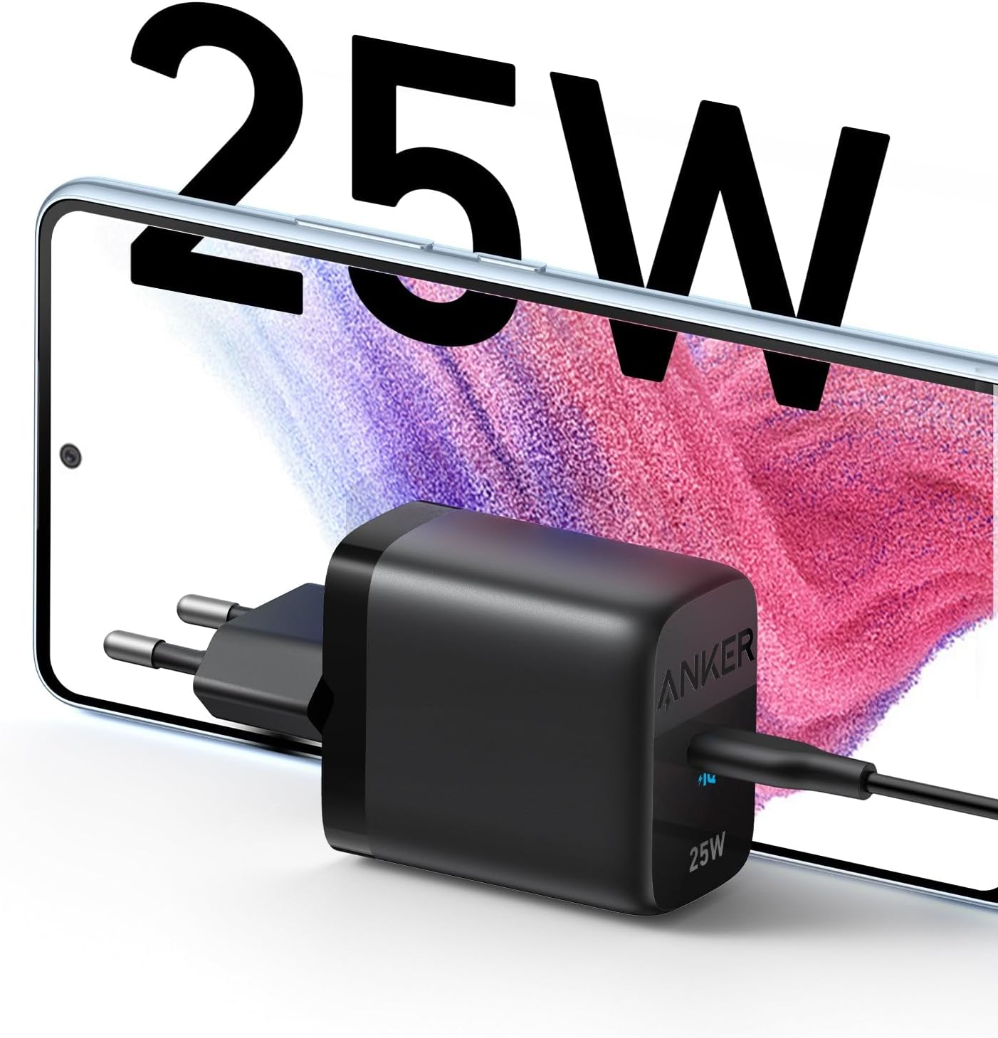 Anker - 312 - Charger (25W) - Black