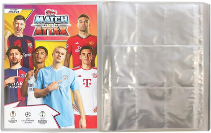 Pacchetto con Champions League 2023/24 – Trading Cards – 1 Cartellina vuota + buste Exclusive Collect-it