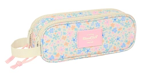 Double Carry-All Blackfit8 Blossom Multicolour 21 X 8 X 6 Cm