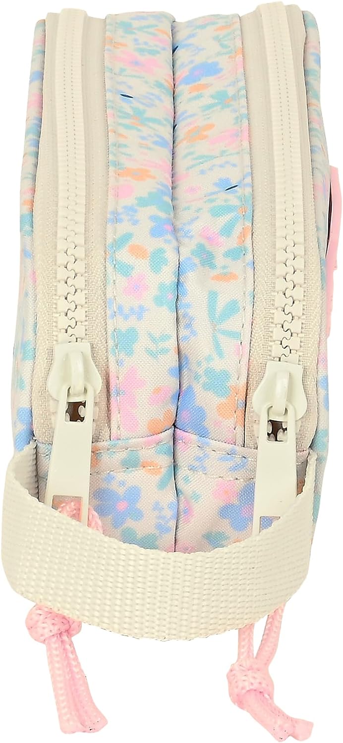 Double Carry-All Blackfit8 Blossom Multicolour 21 X 8 X 6 Cm