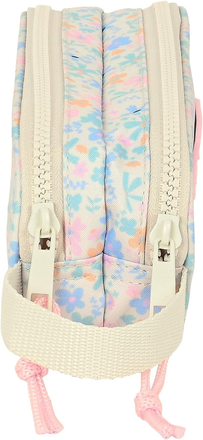 Double Carry-All Blackfit8 Blossom Multicolour 21 X 8 X 6 Cm