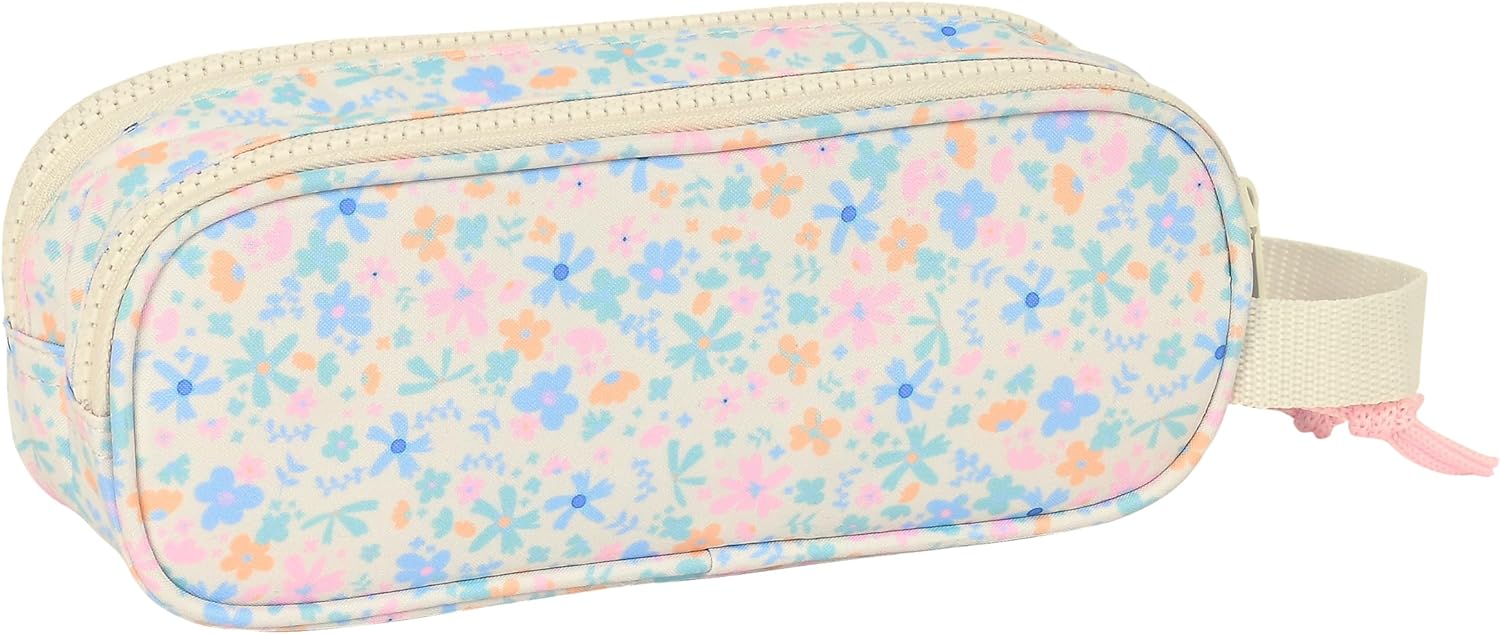 Double Carry-All Blackfit8 Blossom Multicolour 21 X 8 X 6 Cm