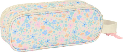 Double Carry-All Blackfit8 Blossom Multicolour 21 X 8 X 6 Cm