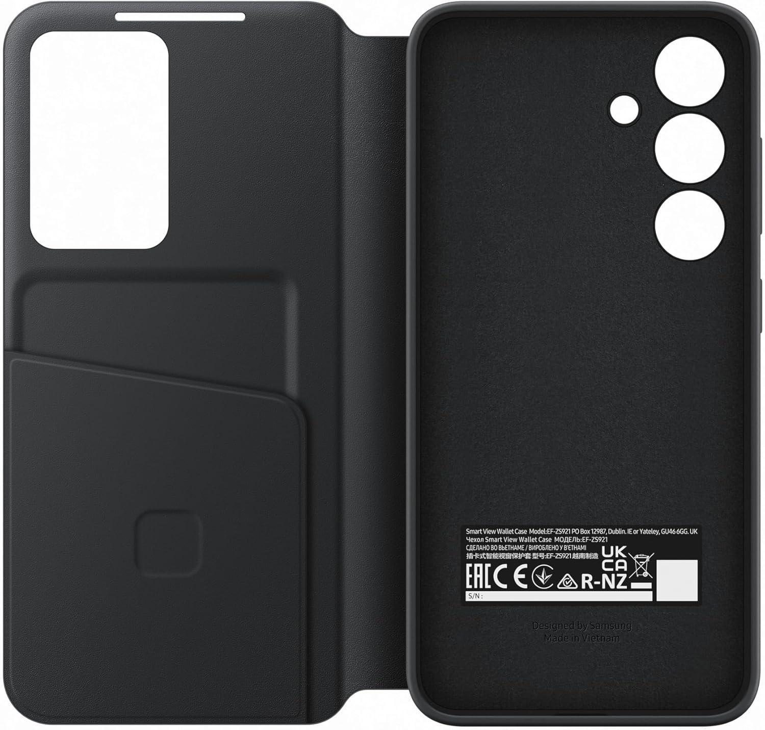 Samsung Galaxy Official S24 Smart View Wallet Case