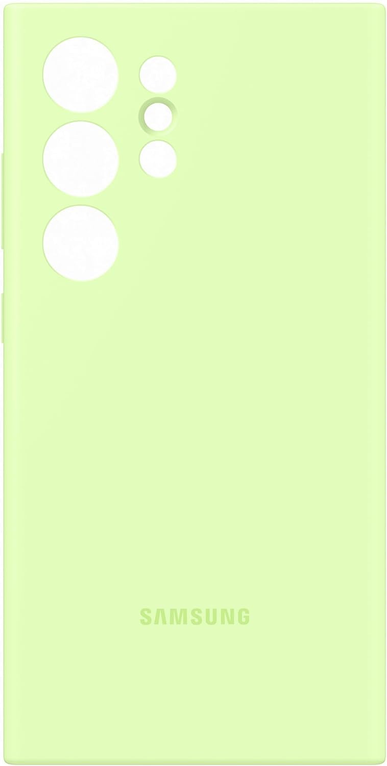 Samsung Galaxy Official S24 Ultra Silicone Case, Lime Lime S24 Ultra Silicone Case