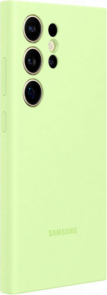 Samsung Galaxy Official S24 Ultra Silicone Case, Lime Lime S24 Ultra Silicone Case