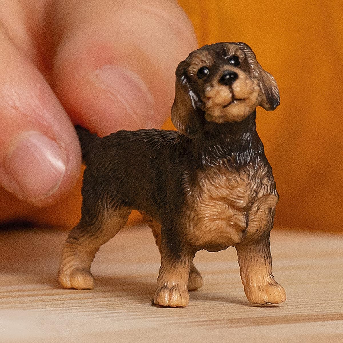 schleich 13972 FARM WORLD Wire-Haired Dachshund Figurine for ages 3+