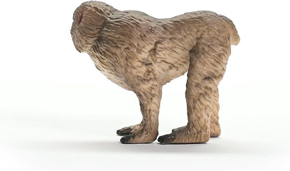 schleich 14871 WILD LIFE Japanese Macaque Figurine for ages 3+, Black