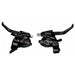 Shimano ST-EF41 EZ fire plus STI set for V-brakes, 3x6-speed, 2-finger lever, black