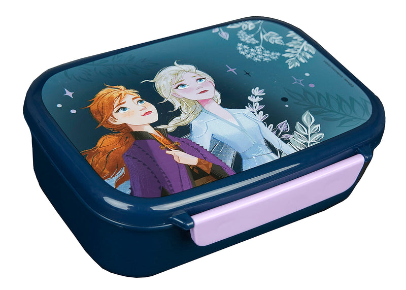 Scooli FRVW9903 Frozen Lunch Box, Plastic, blue