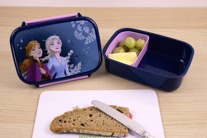 Scooli FRVW9903 Frozen Lunch Box, Plastic, blue