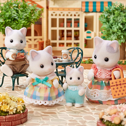 Sylvanian Families - 5738 Latte Cat Family - Dollhouse Playsets