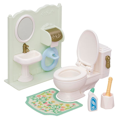 Sylvanian Families - 5740 Toilet Set - Dollhouse Playsets