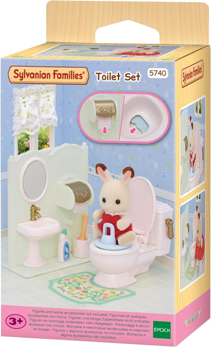 Sylvanian Families - 5740 Toilet Set - Dollhouse Playsets
