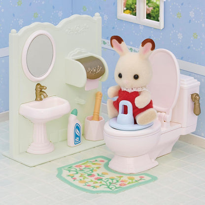 Sylvanian Families - 5740 Toilet Set - Dollhouse Playsets