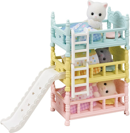 Sylvanian Families - 5741 Triple Bunk Beds - Dollhouse Playsets
