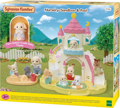 Sylvanian Families - 5746 Nursery Sandbox & Pool - Dollhouse Playsets