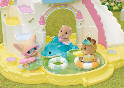 Sylvanian Families - 5749 Nursery Friends - Pool Fun Trio - Dollhouse Playsets