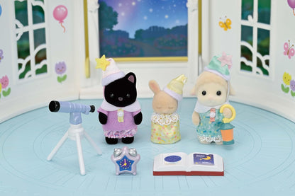 Sylvanian Families - 5750 Nursery Friends - Sleepover Party Trio - Dollhouse Playsets