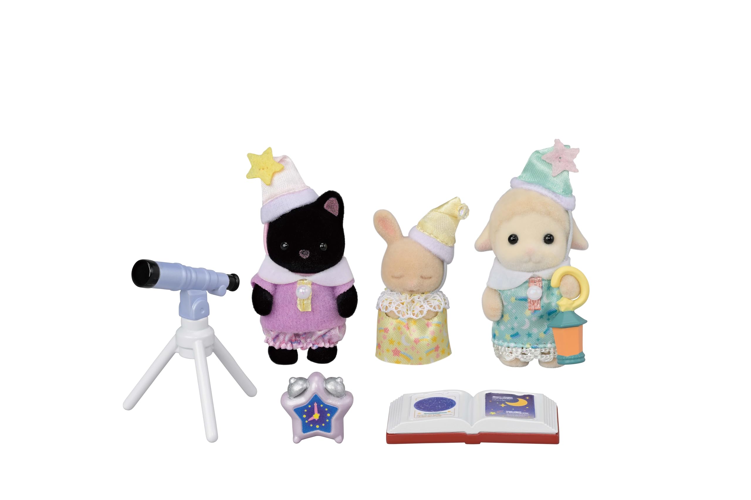 Sylvanian Families - 5750 Nursery Friends - Sleepover Party Trio - Dollhouse Playsets