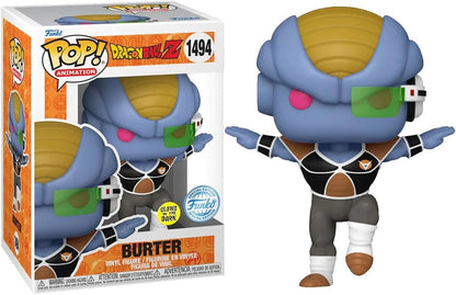 Funko Pop! Dragon Ball Z Burter Glow-in-The-Dark Vinyl Figure #1494