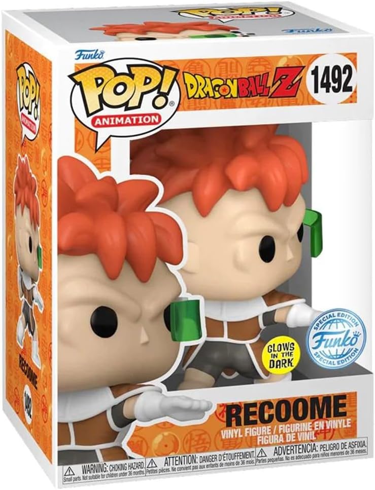 Funko Dragon Ball Z - Recoome (GITD) Vinyl Figurine 1492 Unisex Pop! standard PVC