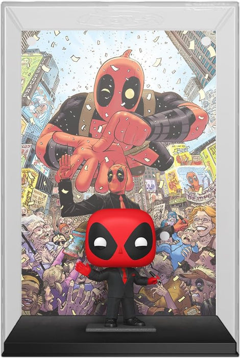 Funko POP! Comic Cover: Marvel - Skrull - Deadpool - (2025) #1 Deadpool In Black Suit - Marvel Comics - Collectable Vinyl Figure - Gift Idea - Official Merchandise - Toys for Kids & Adults