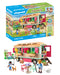 PLAYMOBIL Country 71441 Gezellig woonwagencafé, met gedetailleerde uitrusting en een ganzenvijver, leuk fantasierijk rollenspel, duurzaam speelgoed voor kinderen vanaf 4 jaar