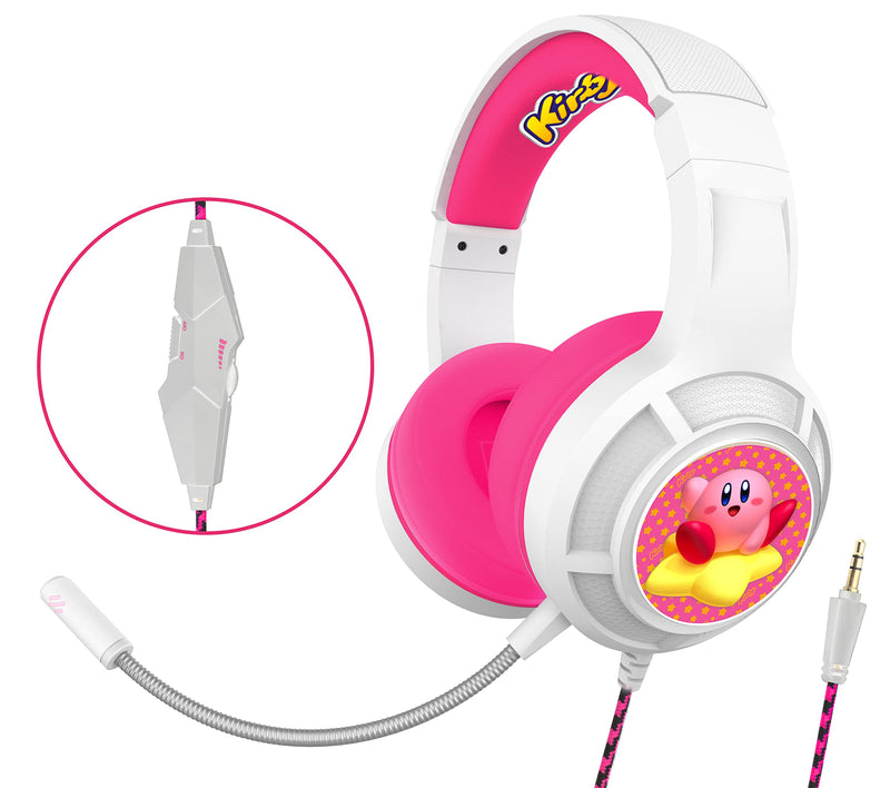 OTL Technologies KB0948 Pro G4 Wired Gaming Headphones Kirby - White