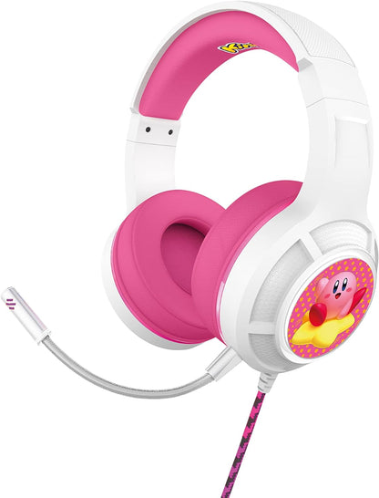 OTL Technologies KB0948 Pro G4 Wired Gaming Headphones Kirby - White